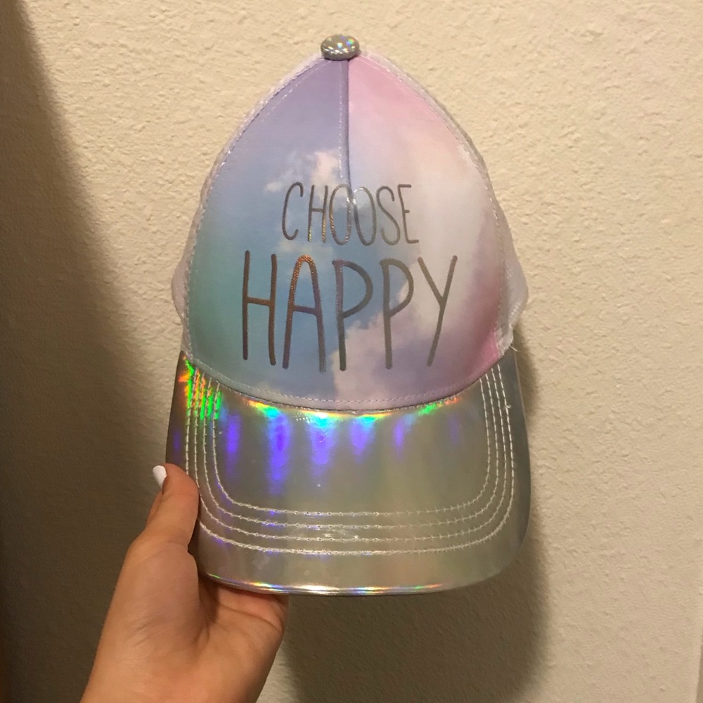 choose happy pastel clouds hat from justice